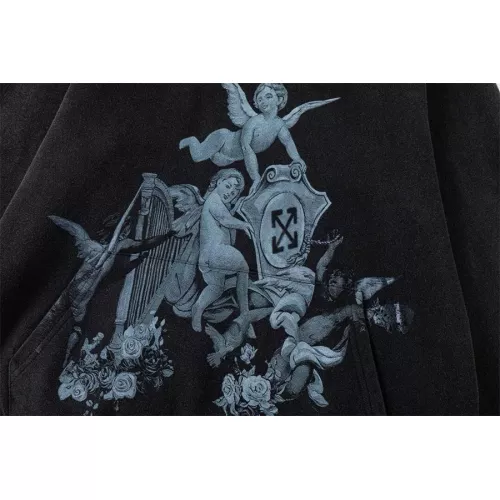 Replica Off-White Hoodies Long Sleeved For Unisex #1355006 $60.00 USD for Wholesale