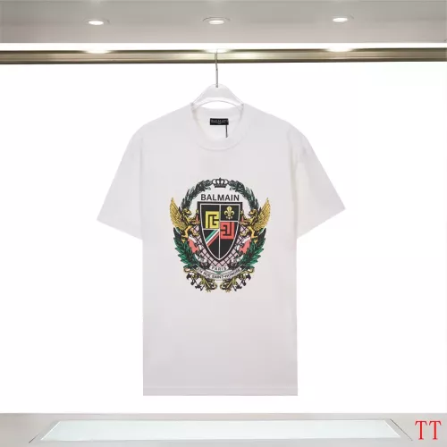 Cheap Balmain T-Shirts Short Sleeved For Unisex #1355034, $$32.00 USD On Balmain T-Shirts