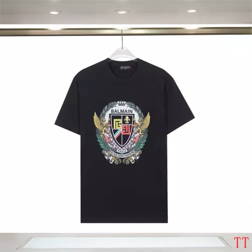 Cheap Balmain T-Shirts Short Sleeved For Unisex #1355035, $$32.00 USD On Balmain T-Shirts