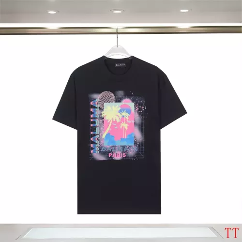Cheap Balmain T-Shirts Short Sleeved For Unisex #1355040, $$32.00 USD On Balmain T-Shirts