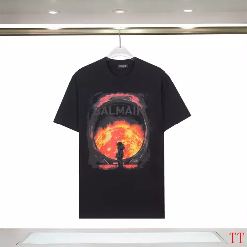 Cheap Balmain T-Shirts Short Sleeved For Unisex #1355042, $$32.00 USD On Balmain T-Shirts