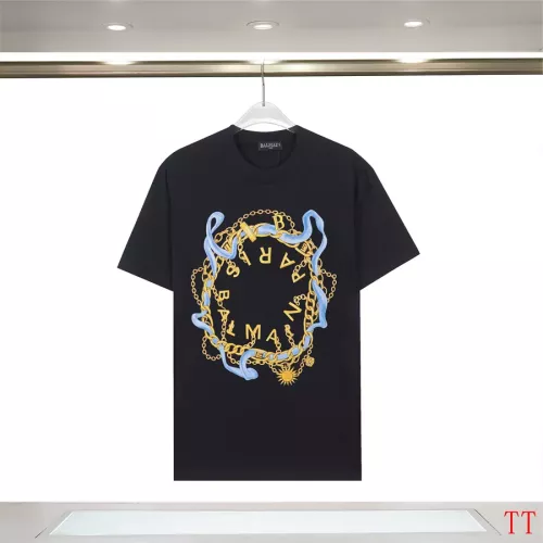 Cheap Balmain T-Shirts Short Sleeved For Unisex #1355044, $$32.00 USD On Balmain T-Shirts