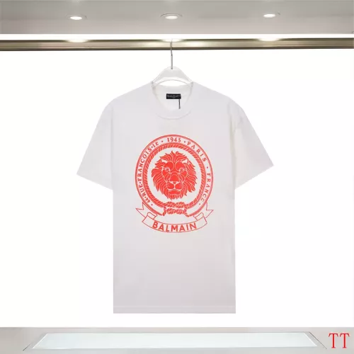 Cheap Balmain T-Shirts Short Sleeved For Unisex #1355045, $$32.00 USD On Balmain T-Shirts