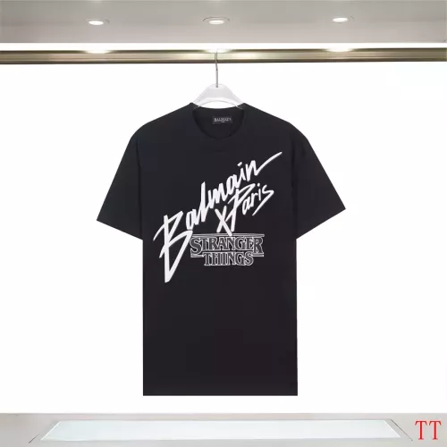 Cheap Balmain T-Shirts Short Sleeved For Unisex #1355050, $$32.00 USD On Balmain T-Shirts