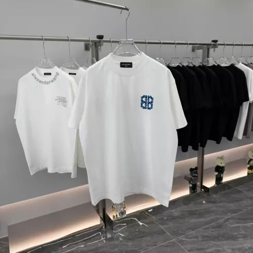 Cheap Balenciaga T-Shirts Short Sleeved For Unisex #1355135, $$42.00 USD On Balenciaga T-Shirts