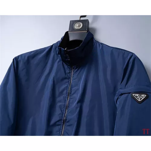 Replica Prada Jackets Long Sleeved For Men #1355233 $64.00 USD for Wholesale