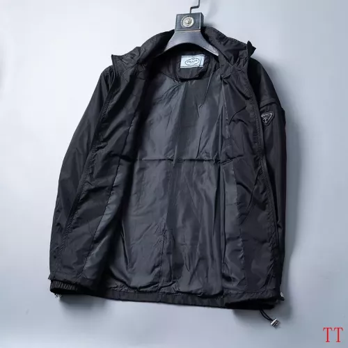Replica Prada Jackets Long Sleeved For Men #1355249 $64.00 USD for Wholesale