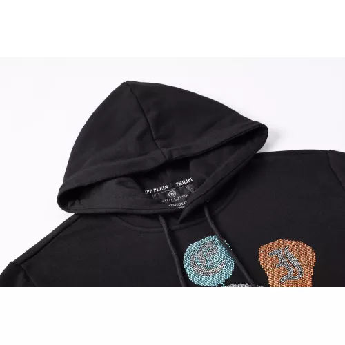 Replica Philipp Plein PP Hoodies Long Sleeved For Men #1355414 $45.00 USD for Wholesale