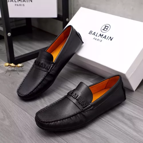 Cheap Balmain Leather Shoes For Men #1355589, $$76.00 USD On Balmain Leather Shoes