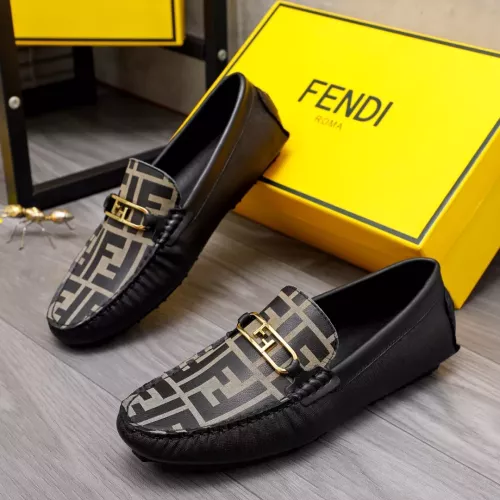 Cheap Fendi Leather Shoes For Men #1355601, $$76.00 USD On Fendi Leather Shoes