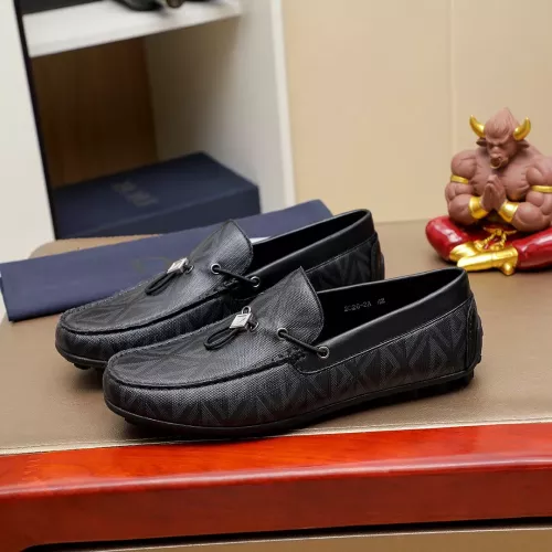 Replica Christian Dior Leather Shoes For Men #1355794 $72.00 USD for Wholesale