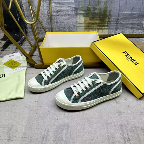 Replica Fendi Casual Shoes For Men #1355942 $85.00 USD for Wholesale