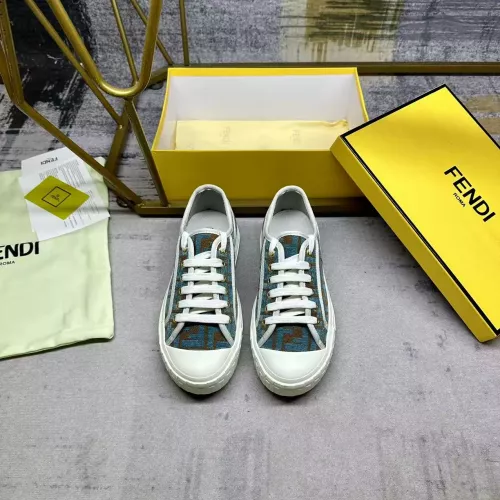 Replica Fendi Casual Shoes For Men #1355942 $85.00 USD for Wholesale