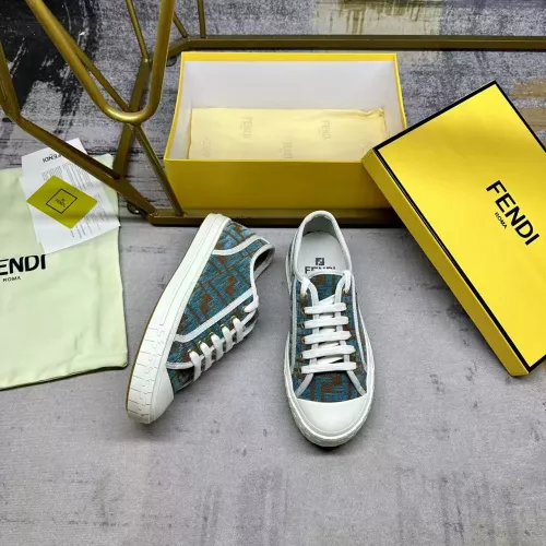 Replica Fendi Casual Shoes For Women #1355943 $85.00 USD for Wholesale