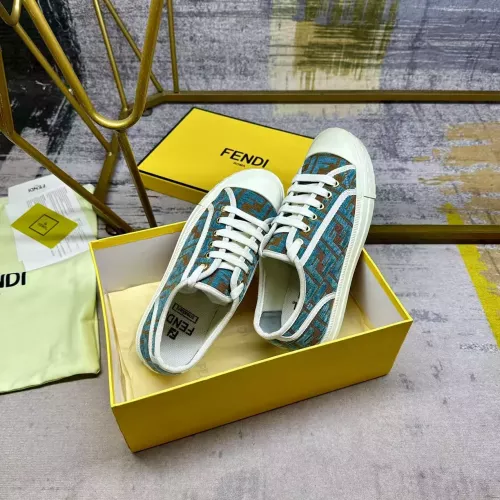 Replica Fendi Casual Shoes For Women #1355943 $85.00 USD for Wholesale