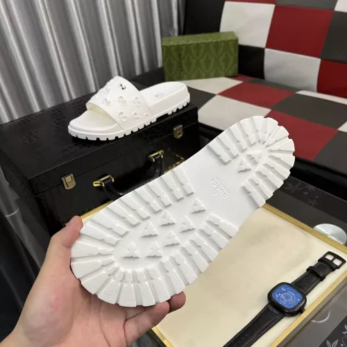 Replica Gucci Slippers For Men #1355980 $52.00 USD for Wholesale