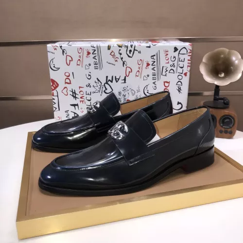 Cheap Dolce &amp; Gabbana D&amp;G Leather Shoes For Men #1356070, $$98.00 USD On Dolce &amp; Gabbana D&amp;G Leather Shoes