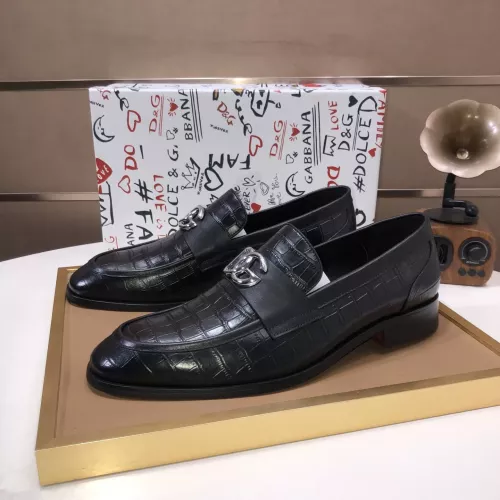 Cheap Dolce &amp; Gabbana D&amp;G Leather Shoes For Men #1356072, $$98.00 USD On Dolce &amp; Gabbana D&amp;G Leather Shoes