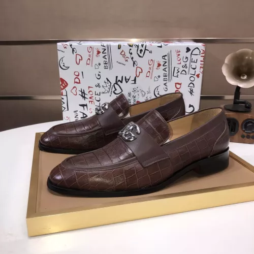 Cheap Dolce &amp; Gabbana D&amp;G Leather Shoes For Men #1356073, $$98.00 USD On Dolce &amp; Gabbana D&amp;G Leather Shoes
