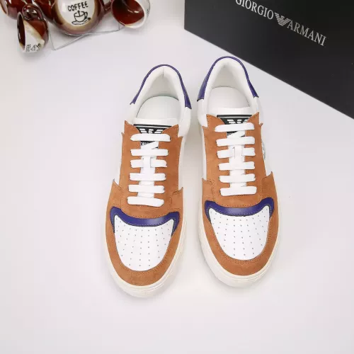 Replica Armani Casual Shoes For Men #1356173 $80.00 USD for Wholesale