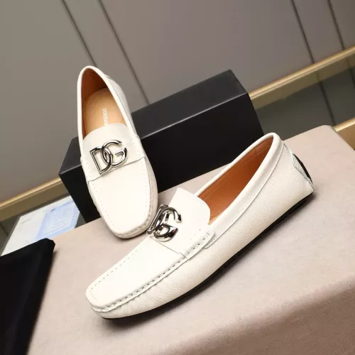 Cheap Dolce &amp; Gabbana D&amp;G Leather Shoes For Men #1356194, $$80.00 USD On Dolce &amp; Gabbana D&amp;G Leather Shoes