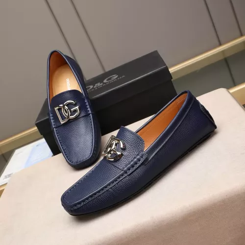 Cheap Dolce &amp; Gabbana D&amp;G Leather Shoes For Men #1356195, $$80.00 USD On Dolce &amp; Gabbana D&amp;G Leather Shoes
