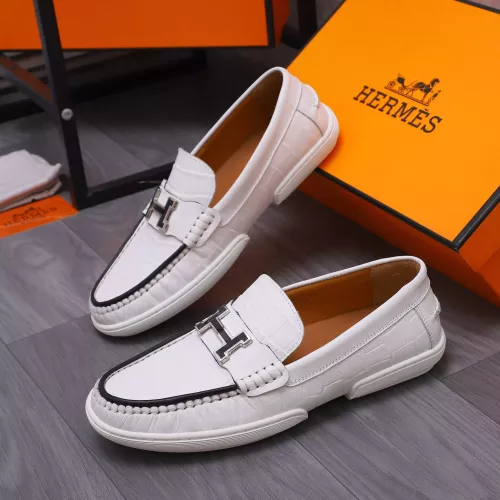 Cheap Hermes Leather Shoes For Men #1356265, $$98.00 USD On Hermes Leather Shoes