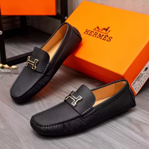 Cheap Hermes Leather Shoes For Men #1356273, $$76.00 USD On Hermes Leather Shoes