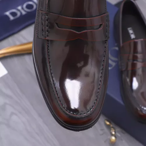 Replica Christian Dior Leather Shoes For Men #1356307 $105.00 USD for Wholesale
