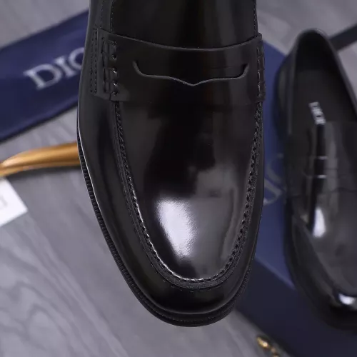 Replica Christian Dior Leather Shoes For Men #1356309 $105.00 USD for Wholesale