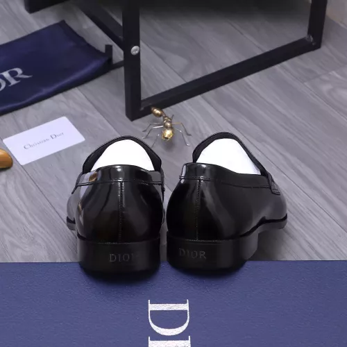 Replica Christian Dior Leather Shoes For Men #1356309 $105.00 USD for Wholesale