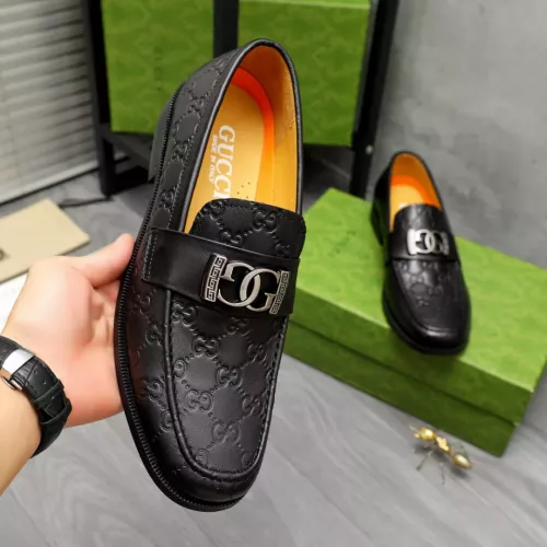 Replica Gucci Oxfords Shoes For Men #1356312 $92.00 USD for Wholesale