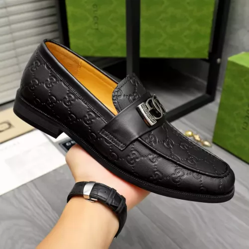 Replica Gucci Oxfords Shoes For Men #1356312 $92.00 USD for Wholesale