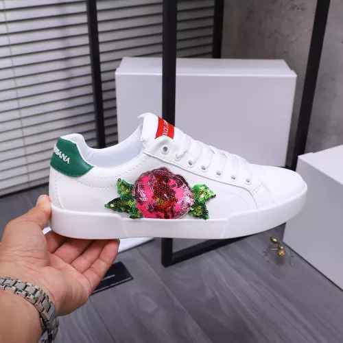 Replica Dolce & Gabbana D&G Casual Shoes For Women #1356483 $85.00 USD for Wholesale