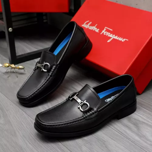 Cheap Salvatore Ferragamo Leather Shoes For Men #1356491, $$92.00 USD On Salvatore Ferragamo Leather Shoes