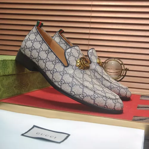 Replica Gucci Oxfords Shoes For Men #1356526 $96.00 USD for Wholesale