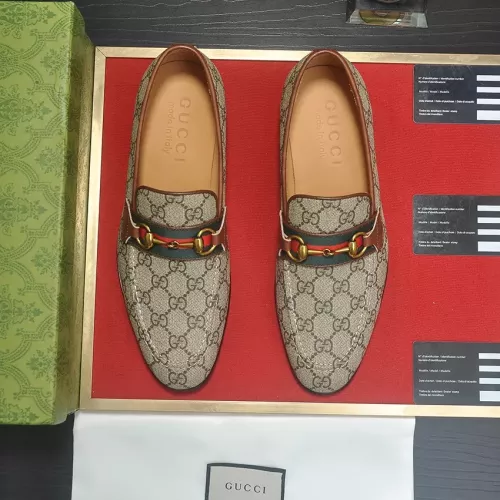 Replica Gucci Oxfords Shoes For Men #1356528 $96.00 USD for Wholesale