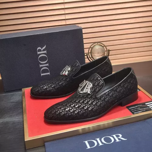 Cheap Christian Dior Leather Shoes For Men #1356531, $$98.00 USD On Christian Dior Leather Shoes