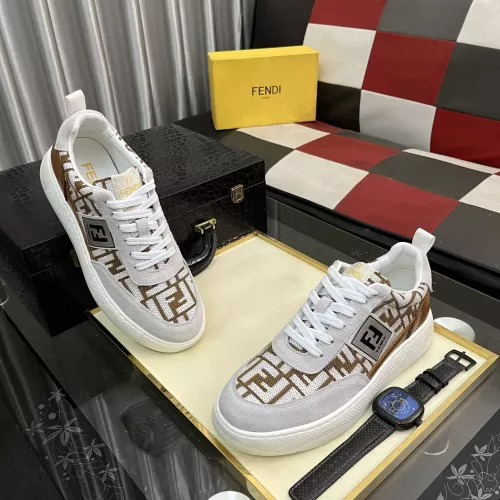 Replica Fendi Casual Shoes For Men #1356551 $80.00 USD for Wholesale
