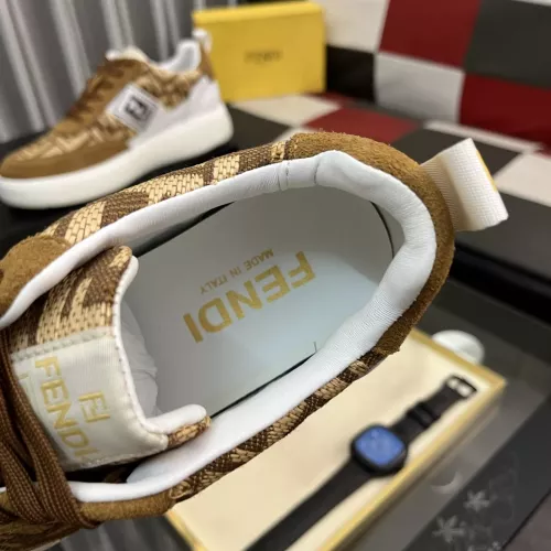 Replica Fendi Casual Shoes For Men #1356552 $80.00 USD for Wholesale