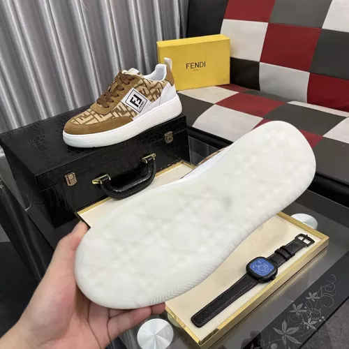 Replica Fendi Casual Shoes For Men #1356552 $80.00 USD for Wholesale