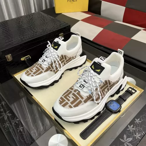 Replica Fendi Casual Shoes For Men #1356563 $85.00 USD for Wholesale