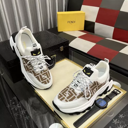 Replica Fendi Casual Shoes For Men #1356563 $85.00 USD for Wholesale