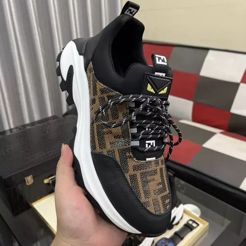 Replica Fendi Casual Shoes For Men #1356565 $85.00 USD for Wholesale