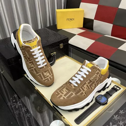 Replica Fendi Casual Shoes For Men #1356569 $85.00 USD for Wholesale