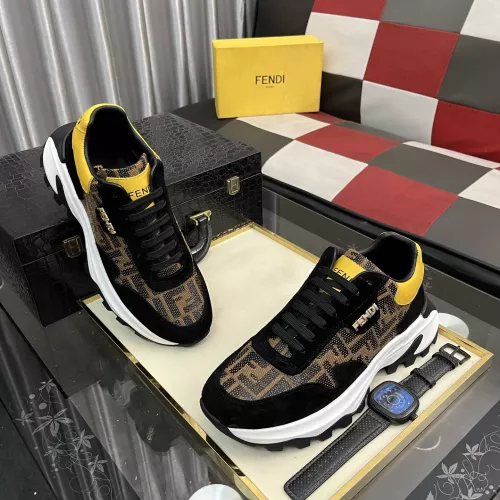 Replica Fendi Casual Shoes For Men #1356574 $85.00 USD for Wholesale