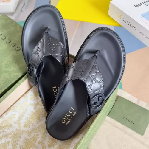 Replica Gucci Slippers For Men #1356665 $60.00 USD for Wholesale