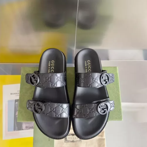 Replica Gucci Slippers For Men #1356666 $60.00 USD for Wholesale