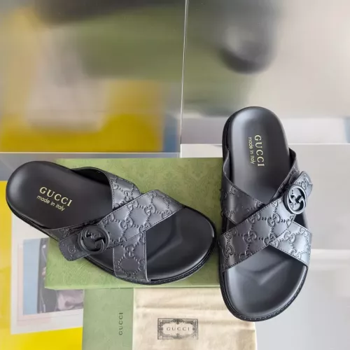 Replica Gucci Slippers For Men #1356668 $60.00 USD for Wholesale