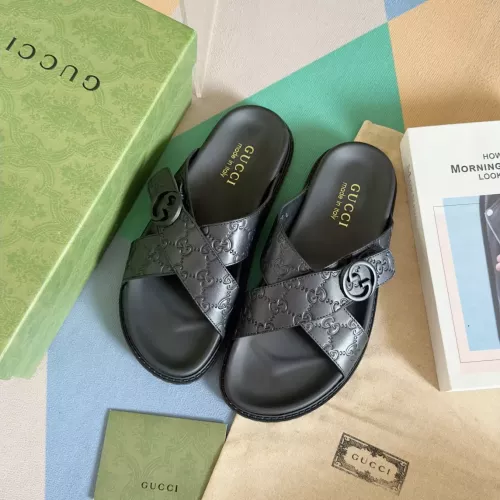 Replica Gucci Slippers For Men #1356668 $60.00 USD for Wholesale